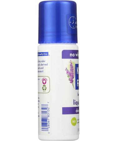 Kiss My Face Liquid Rock Deodorant Roll-On - Lavender 3 Fl Oz | Natural, Long-Lasting Protection - Buy Online on SooperMarket.com