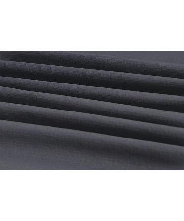 Men's Quick Dry Cargo Hiking Shorts | Lightweight & Stretchy | Multi-Pocket Outdoor Summer Short | 30-46 Sizes - Black - Buy Online on SooperMarket.com