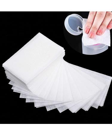 1000PCS Nail Cotton Pads with Push Down Pump Dispenser Bottle for Nail Polish Removal - Lint Free Wipes for Acrylic Nails, Gel Residue Removal - Buy Online on SooperMarket.com