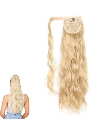 prinfantasy Ponytail Hairpiece Synthetic Long Pony Tail Extensions Ponytail Extension for Black Women MW139 GBMW139 24 inch