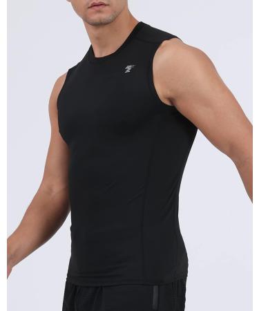 TELALEO 5 Pack Men's Athletic Compression Sleeveless Tank Top Bundle - Large - Buy Online on SooperMarket.com