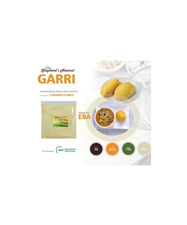 HATF's Shepherd's Natural Ijebu Garri 100% All Natural - 5 lb / 8 oz Bag - Buy Online on SooperMarket.com