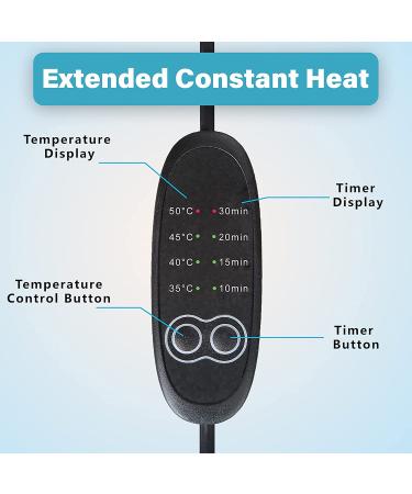 Portable USB Heated Steam Eye Mask with Ice Gels - Mother's Day Gift - Gray - Buy Online on SooperMarket.com