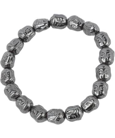 Magnetic Pearl Bracelet | Buddha Prayer | Stress Relief & Energy Healing - Buy Online on SooperMarket.com