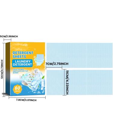 Laundry Detergent Sheets Laundry Detergent Strips Travel Laundry Sheets No Messes And Space Saving Laundry Detergent Laundry Detergent Strips 2 boxes - Buy Online on SooperMarket.com
