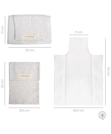Mimuselina 2 Pack: Portable Baby Changing Pad & Diaper Bag - Foldable Water-Repellent Travel-Friendly - Ideal for On-the-Go Parents - Buy Online on SooperMarket.com