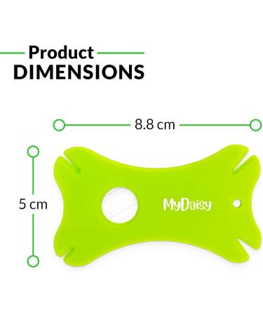MYDAISY Tick Remover Card with Magnifying Glass - Perfect for Removing Ticks - Ideal for Outdoor Activities - Buy Online on SooperMarket.com