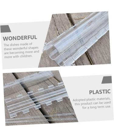 Kisangel 2pcs Fruit Shaping Mold Vegetables Clear Fruit Garden Tool Growth Molds Accessories Stereotypes Transparent Color 21x4cm - Buy Online on SooperMarket.com