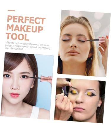 Mikinona 2pcs Liquid Eyeliner Magnetic Eyeliner Only Black Eyeliner Pencils Eyelid Glue Coloring Pigment - Buy Online on SooperMarket.com