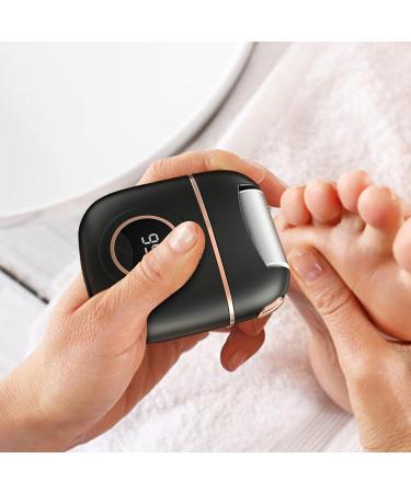 Electric Foot File - Callus Remover Skin Care Tool | Rechargeable Foot Care Device Waterproof Dead Skin Remover for Feet Advanced Exfoliate System - Buy Online on SooperMarket.com
