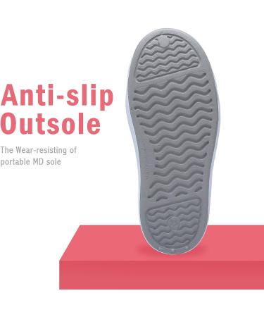 Seannel Kids Water Shoes Slip-On Sneaker - Lightweight & Breathable Sandal - Size 1 Big Kid - Light Gray - Buy Online on SooperMarket.com