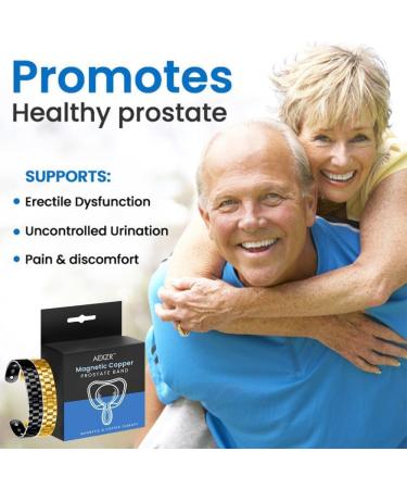 Magnetic Copper Prostate Band Prostapower Magnetic Copper Band Adjustable Length Copper Bracelet Prostate Wristband for Man Woman - Improves Circulation Magnetic Field Jewelry - Buy Online on SooperMarket.com