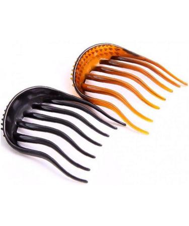 1pc Magic Hair Styling Insert Comb Bump It Up Volume Inserts for Donut Ponytail Fluffy Hair Comb Beauty Tool(black) - Buy Online on SooperMarket.com