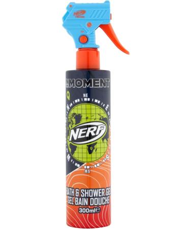 Nerf Get Hyped! Bath & Shower Gel 300ml - Blaster Trigger Shower Gel - Children's Shower Gel - Buy Online on SooperMarket.com