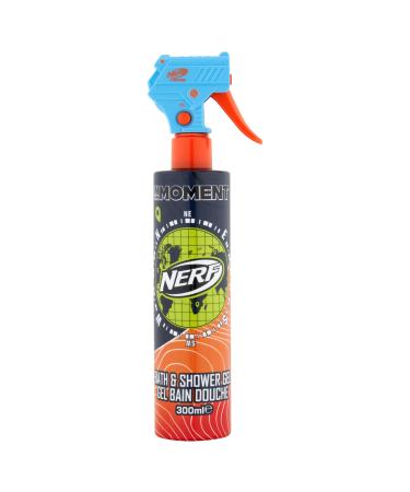 Nerf Get Hyped! Bath & Shower Gel 300ml - Blaster Trigger Shower Gel - Children's Shower Gel
