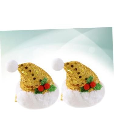 minkissy 3 Pairs Wedding Hair Accessories Xmas Kids Hair Accessories Xmas Hair Clips Girls Christams Barrettes Hair Jaw Clips Christmas Hair Barrettes European and American Child Hat - Buy Online on SooperMarket.com