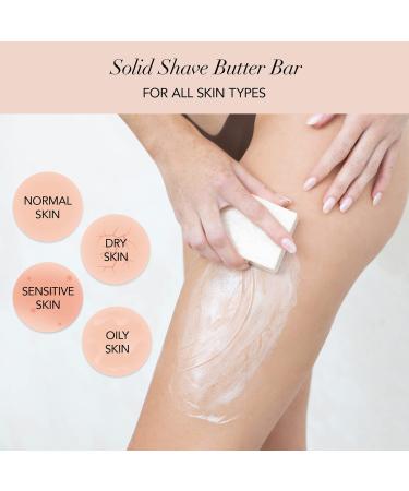Kitsch Smooth Shave Butter - Hydrating & Nourishing for Sensitive Skin | 4 oz | Non Clog Formula | Women's Leg Shaving Butter - Buy Online on SooperMarket.com