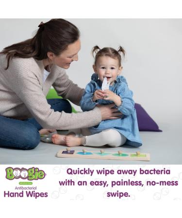 Boogie Wipes Hand Sanitizer Wipes - Alcohol-Free, Hypoallergenic Moisturizing Aloe - 30 Wipes (Pack of 1) - Buy Online on SooperMarket.com