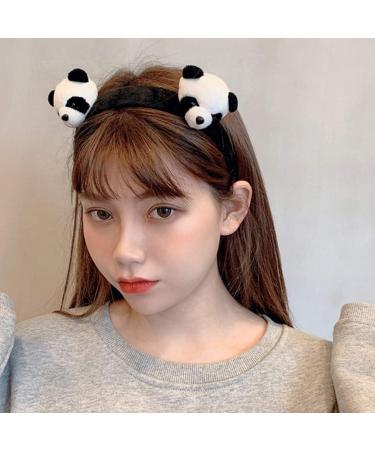KESYOO 4Pcs Panda Headband - Cute Ear Hair Ties & Accessories for Girls | International Shipping Available - Buy Online on SooperMarket.com