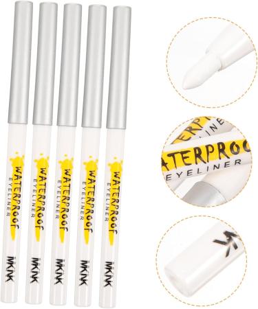 Baluue 10 Pcs White Lying Silkworm Pen White Eye Shadow Cream Eyeshadow Women Cosmetics White Eyeliner Abs - Buy Online on SooperMarket.com