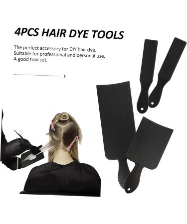 FOMIYES 2 Sets Hair Coloring Board Hair Dying Board Hair Highlighting Board Hair Dye Tint Brush Double Hair Dye Bowl Hair Dye Brush Kit Diy Hair Dyeing Board Facial Mask Brighten Plastic - Buy Online on SooperMarket.com
