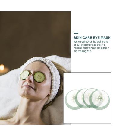 OSALADI 100pcs Disposable Cucumber Eye Masks - Nonwoven Beautifying Eye Skin Care - Perfect for International Shipping - Buy Online on SooperMarket.com