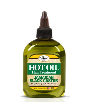 Difeel Jamaican Black Castor Hot Oil Treatment 7.1 oz. - Deep Conditioning Treatment made with Natural Castor oil for Hair Growth
