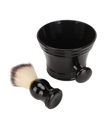 Jauarta Professional Black Shaving Brush - Soft Artificial Bristles for Barbers | Safe & Durable Shaving Bowl Tool - International Shipping - Buy Online on SooperMarket.com