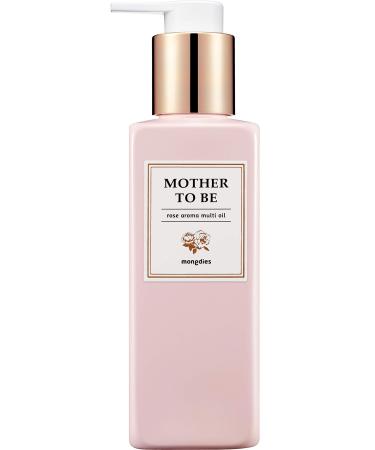 Mongdies Maternity Rose Aroma Multi Oil-softly and effectively absorbed-thus more effective in creating elastic skin Powerful moisturizing oil for Face & Body - 200ml