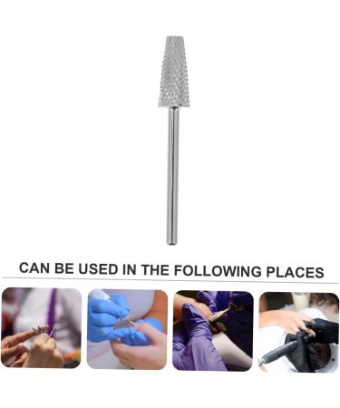 FOMIYES nail polisher manicure grinding heads nail polishing bits Manicure Nail electric nail file nail cleaner tool portable pedicure polisher Nail Buffer Bit Metal Drilling tool plastic - Buy Online on SooperMarket.com