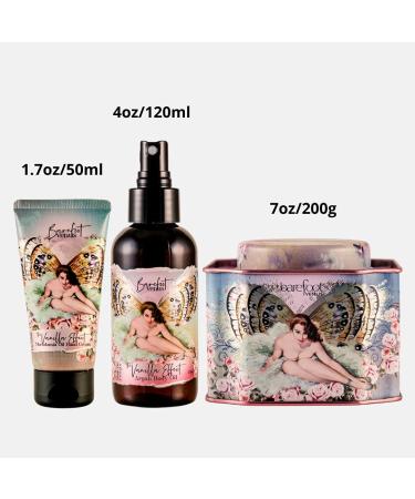 Barefoot Venus Vanilla Effect Bath Soak & Hand Cream Gift Set with Argan Oil - Luxurious Body Care - Buy Online on SooperMarket.com