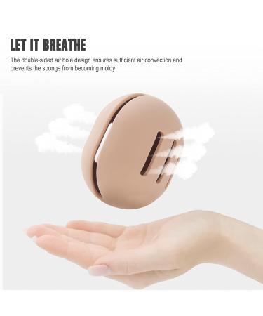 FERYES Travel Makeup Sponge Brush Holder - Silicone Beauty Blender Case for Makeup Brushes - Organizer for Travel - Buy Online on SooperMarket.com