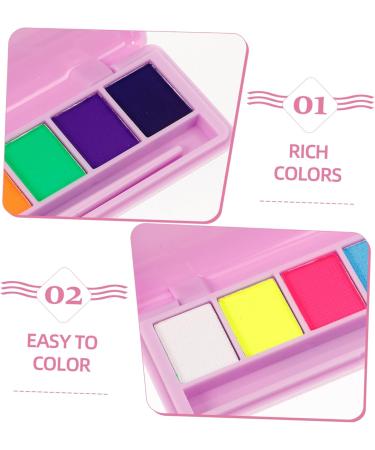 FOYTOKI 1 Set Makeup Eyeshadow Palette Makeup Palette UV Makeup Water Activated Eye Liner Water Liner Powder - Buy Online on SooperMarket.com