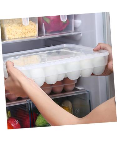 KOMBIUDA 34 Eggs Large Capacity Egg Holder Egg Crisper Grids Egg Holder Egg Container Egg Plate High Capacity - Buy Online on SooperMarket.com