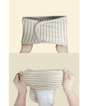 Topwon Umbilical Cord Cover for Newborn | 4 Pack Cotton Belly Button Band | Hernia Care & Navel Truss Wrap | Must-Have Baby Shower Gift - Buy Online on SooperMarket.com