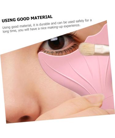 FOYTOKI 2pcs Mascara Brush Eyeliner Stencil Reusable Eyeliner Aid Eyebrow Lash Mascara Guide Eyelash Set - Buy Online on SooperMarket.com