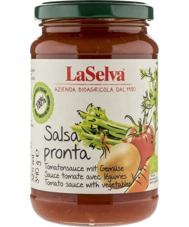 La Selva Bio Salsa Pronta - tomato sauce with fresh vegetables (2 x 340 gr)