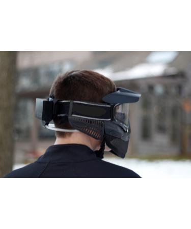 ExFog Anti Fog Kit with T-Band - Lightweight Anti Fog Unit for Airsoft Sports & Construction Goggles