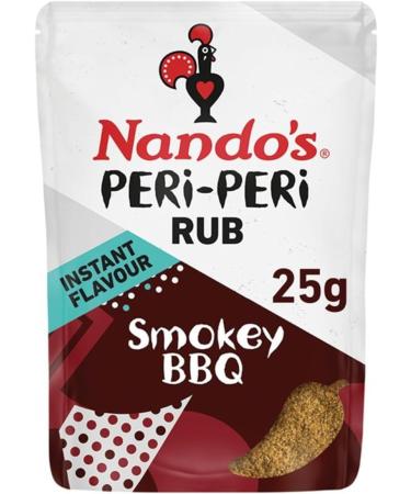 Peri Peri Marinade Bundle With Nando's Peri Peri BBQ Rub Medium 25g x3 & Nando's Peri Peri Rub Medium 25g x3 (6 Pack) - Buy Online on SooperMarket.com