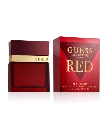 Guess Seductive Red Men/Homme Eau de Toilette Cologne Spray For Men 1.7 Fl. Oz. Eau de Toilette 1.7 Fl Oz (Pack of 1)