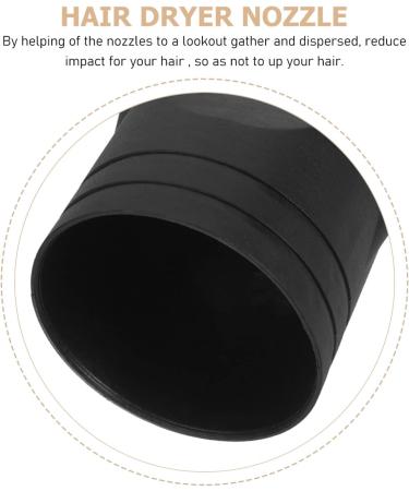 3pcs MAGICLULU Reusable Plastic Hair Dryer Nozzle Attachments - Blow Dryer Diffuser Replacement for Hair Styling - Buy Online on SooperMarket.com