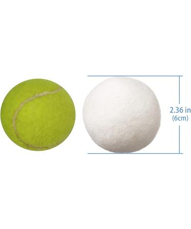 100% NATURAL & HANDMADE WOOL DRYER BALLS Eco-Friendly Reusable Laundry Essentials Saves Drying Time Laundry Balls (6) - Buy Online on SooperMarket.com