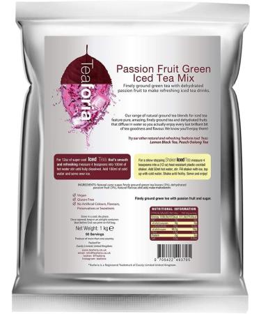 Ultimate Bubble Iced Tea Kit Passion Fruit - Featuring Mango and Bluberry Juice Pobbles and Colourful Compostable Straws - Buy Online on SooperMarket.com