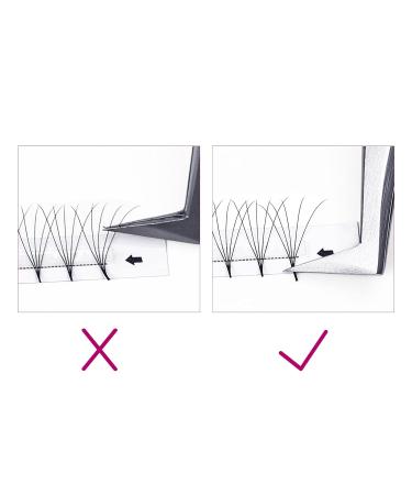 Premium 5D Volume Eyelash Extensions - 0.07mm D Curl 11mm Premade Russian Lashes for Stunning Lashes - Buy Online on SooperMarket.com