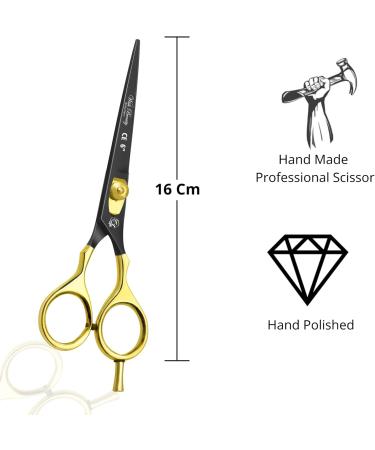 Wishbeauty 6" Professional Scissor for Hair Cutting Hair Dressing Thinning Shear Scissors UK Shears for Hair Cutting Barber Scissors for Professionals - Buy Online on SooperMarket.com