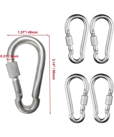 Ymeibe Swing Chains (2) Fully Coated with 4 Free Quick Links - Anti-Rust Iron Chains for Swing Set - Playground Kids Swing Seat Accessories - 660 Lb Capacity - Yellow - Buy Online on SooperMarket.com