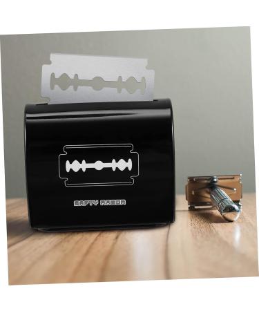 Beavorty 6-Piece Blade Storage Box & Organizer - Razor Travel Case for Men | Safe & Convenient Razor Disposal - Buy Online on SooperMarket.com