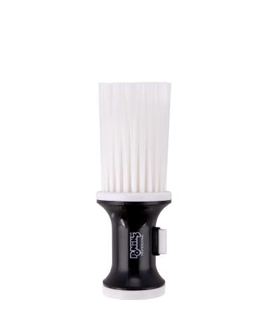 Ponik's Neck Brush with Powder Compartment - Hairdresser Hair Cutting Aid Hair Brush Neck Duster - Plastic Powder Brush Hairdresser Accessories - For Sweeping Hair Away After Cutting