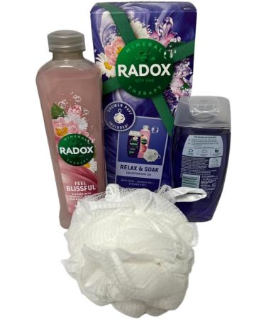 Radox Relax & Soak Set Bath Essentials for Ultimate Relaxation - Buy Online on SooperMarket.com