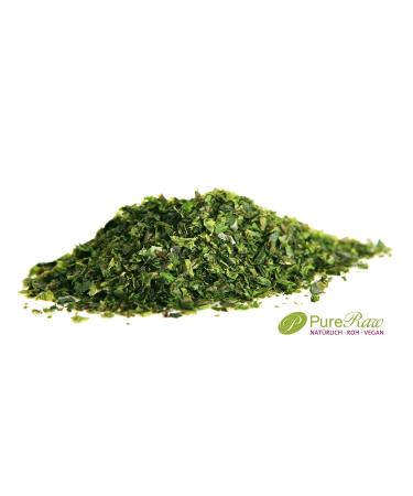 Organic Sea Salad Ulva Algae Flakes - Dried Atlantic Sea Lettuce | Raw Vegan Umami | 50g (2x25g) - Pureeraw - Buy Online on SooperMarket.com